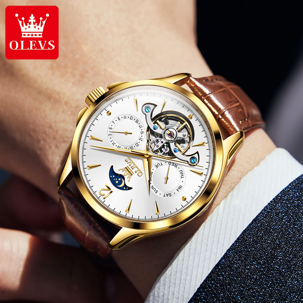 OLEVS 6663 Mens Watch Original - Seiko Watch Presage ulasan dan harga