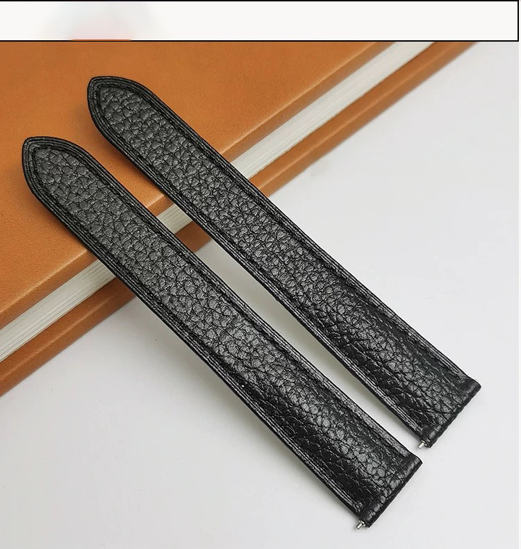 Genuine Leather Watch Strap Su - Cartier Watch Tank ulasan dan harga