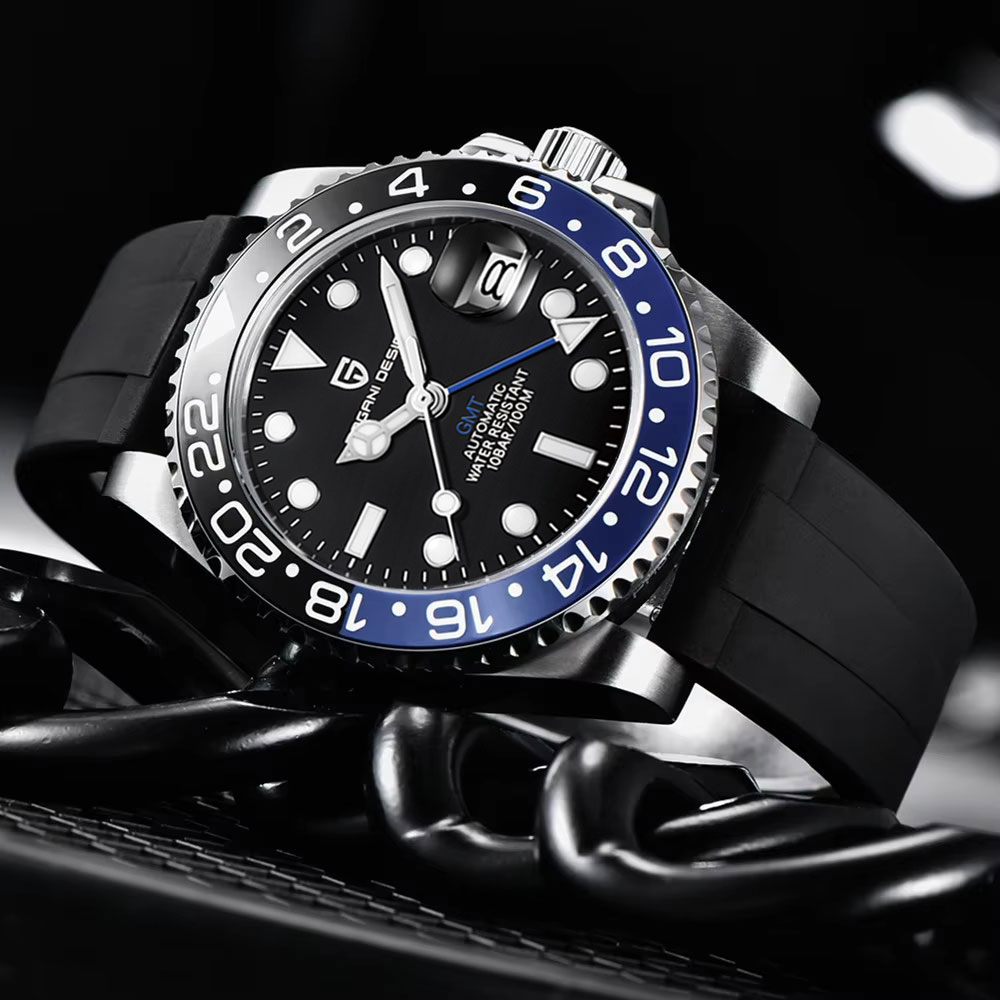 PAGANI DESIGN 40mm GMT Men's M - Rolex Watch Submariner ulasan dan harga