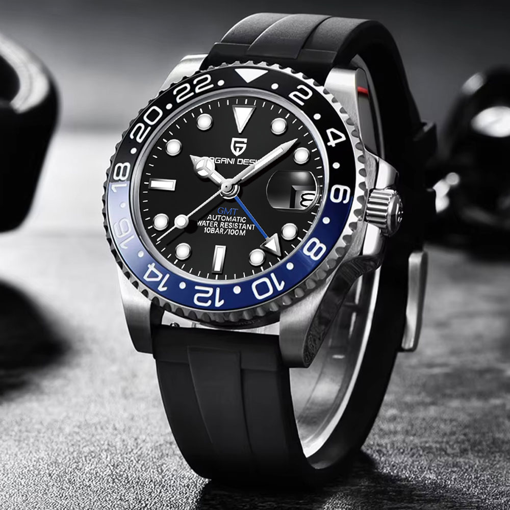 PAGANI DESIGN 40mm GMT Men's M - Rolex Watch Submariner ulasan dan harga