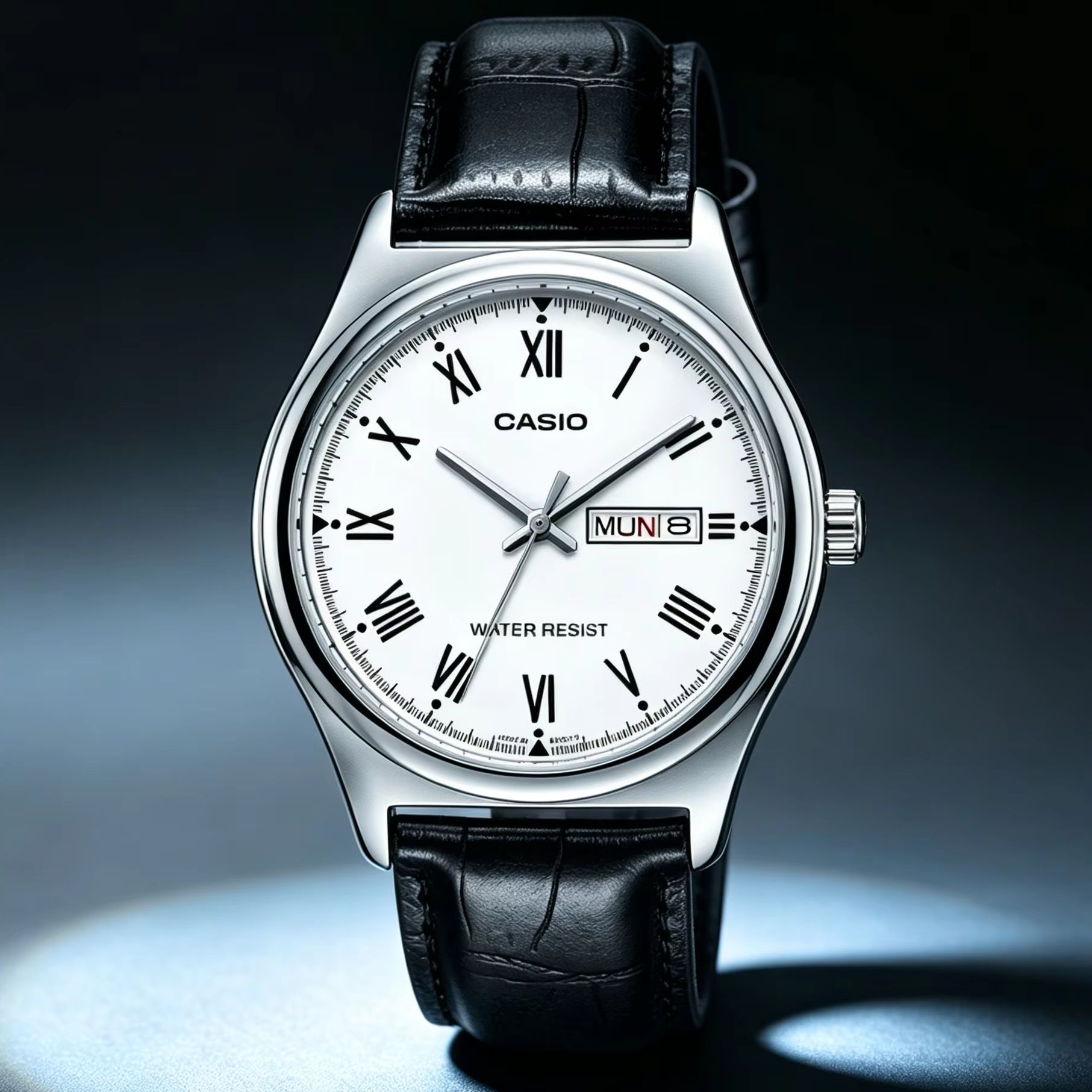 Casio MTP‑V006L Men Analog Wri - Leather Watch Band Men ulasan dan harga