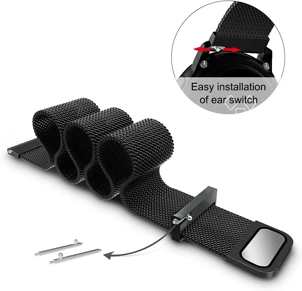 18mm Magnetic Milanese Bracele - Milanese Loop Magnetic ulasan dan harga