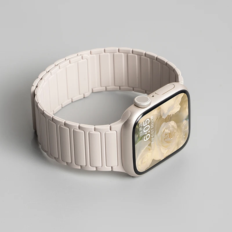 Magnetic Silicone Strap For Ap - Milanese Loop Magnetic ulasan dan harga