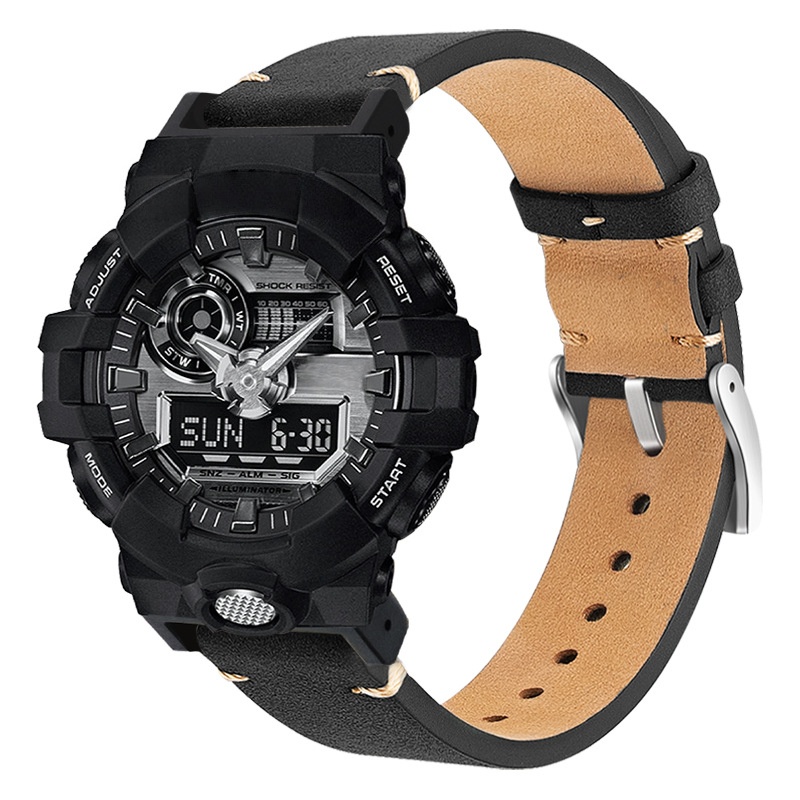 Genuine leather 16mm Strap For - Casio Watch G-Shock Dw-5600 ulasan dan harga