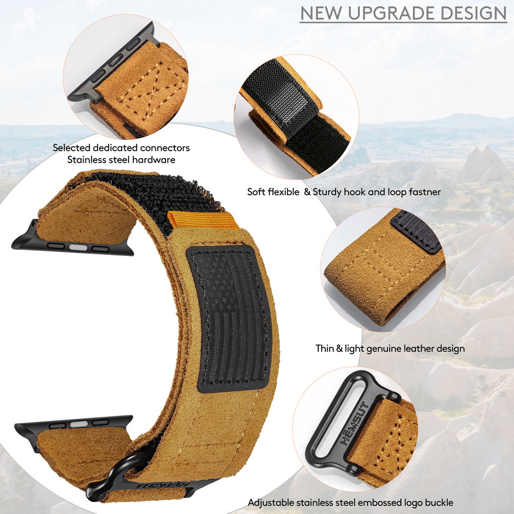 For Apple Se10 Watch Band 42 4 - Suede Strap Watch ulasan dan harga